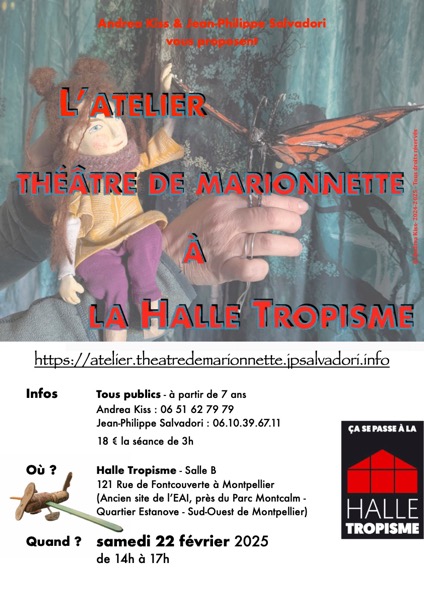 Théâtre de marionnette à Tropisme